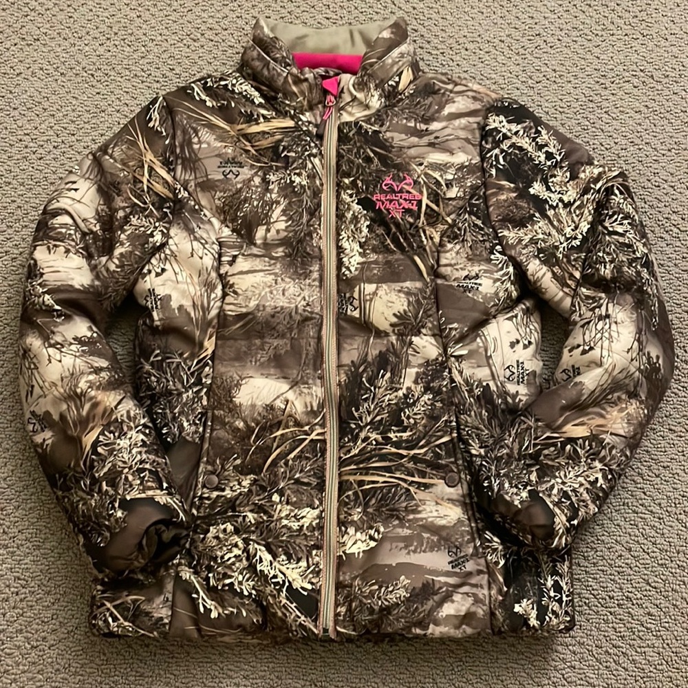 Realtree MAX-1 XT Camo Women’s Hunting Jacket Puffer